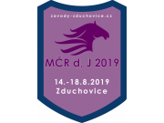 Logo MČR D,J 2019