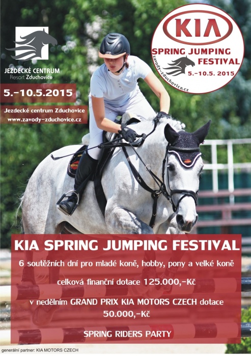 Logo/Letáky/KIA SPRING JUMPING FESTIVAL PLAKÁT.